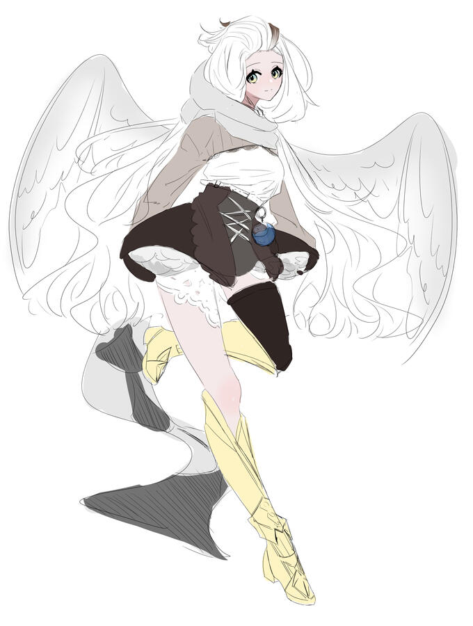 $170 [Character Design - Sketch]